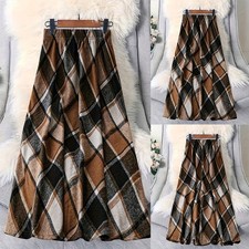 Damen Retro Rock Kariert