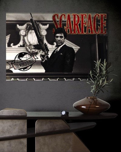 Scarface leinwand bild - leinwand,