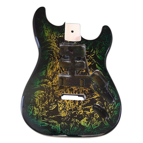Gitarrenkorpus krakeliert - e-gitarrenkorpus,