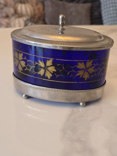Kobalt blaue schale - blaue, bonboniere