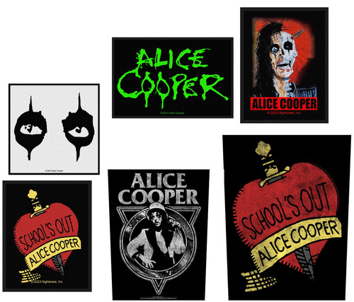 Alice cooper patches - alice,
