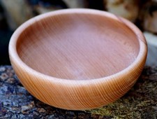 Schale aus Buchenholz Holz Schüssel Teller Deko Knabberschale Obst Küche Tisch