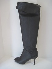 ZARA WOMAN  Black Leather Tall