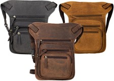 Leder Beintasche Motorrad