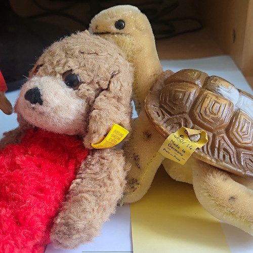 Steiff stofftiere konvolut - steiff,