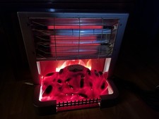 Elektrokamin Elektrischer Kamin mit Heizung CCCR 1973 Уголек 1250 Watt Rarität