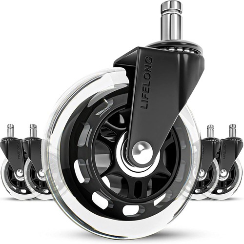 Bürostuhl rollen 5er set - rollen, 5er-set