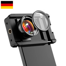 Makro-Objektiv mit CPL-Filter | 100 mm HD-Linse | Smartphone-Adapter