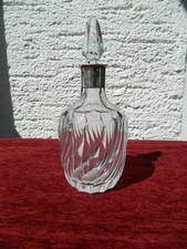 Kristall Karaffe Silbermontur 830