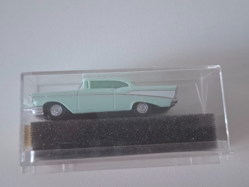 Chevrolet bel air grün - chevrolet, air,