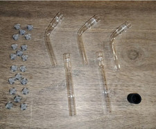 5 Glas-Mundstück für Arizer Solo 1- 3 Air 2 Max - 3  20 Siebe 1 Kappe 