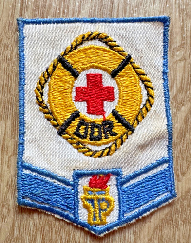 Ddr aufnäher patch drk see - see,