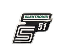 2x Aufkleber Schriftzug Simson