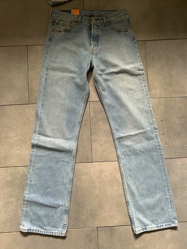 Levi 501 herren - jeans, blau
