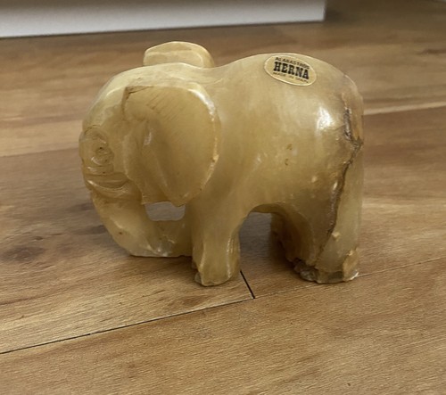 Original alabaster elefant - original,