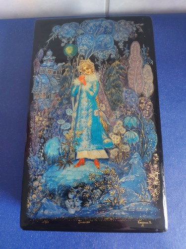 Palekh lackschatulle - palekh,