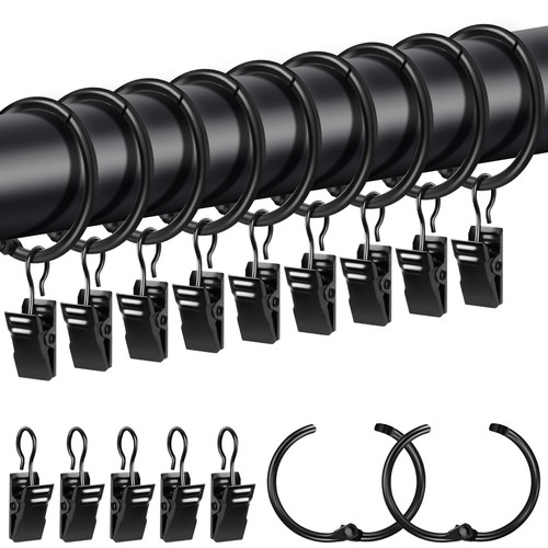 Gardinenringe mit clips - gardinenringe,