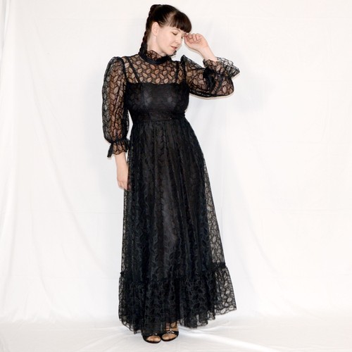 Vintage gothic spitzenkleid - vintage, spitzenkleid*