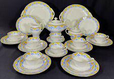 antikes KRAUTHEIM Adelberg TEESERVICE Service - 8 Pers. um 1930