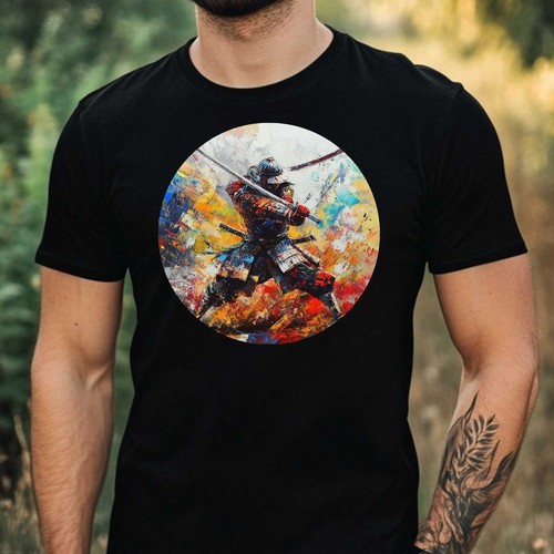 Herren shirt gorilla samurai - t-shirt,
