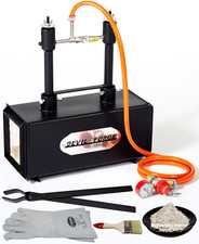 DFPROF2 Schmelzofen Schmiedeofen Gasofen Gasbrenner Propangas