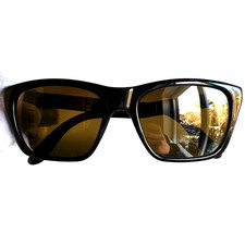 Sonnenbrille VUARNET Legend VL0006 0001 Vintage sunglasses black mirror lens