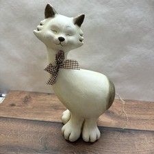 Deko Katze Keramik Landhaus