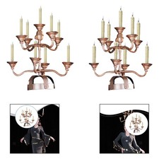 Kopfschmuck mit Kerzenhalter