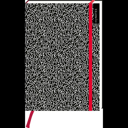 Mynotes notizbuch black - mynotes,