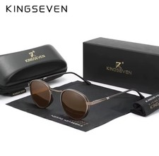 Retro Sonnenbrille Rund Herren