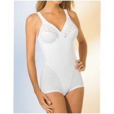 Body Korselett Speidel 42869  (Nr. 261), Gr 80-110, B-D, weiss, Träger verstell.