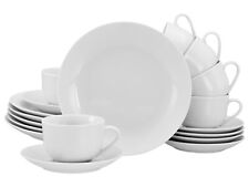 CreaTable - Luna - Kaffeeservice 18-tlg (Weiss)