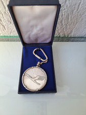 Lufthansa ,  schöner ,alter Schlüsselanhänger ,  999,9 Silber Boeing 747 F Junbo