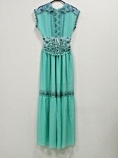 Kleid bestickt richelieu - kleid,