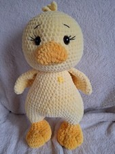 Ente, Stofftier, Schmusetier, Häkeltier, Plüschtier