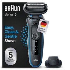 Braun  Series 5 51-B1200s Elektrorasierer Wet &Dry Blau