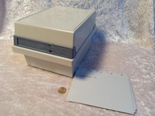 Karteikasten HAN 966-11  A6 quer lichtgrau mit Alphabet-Trennern