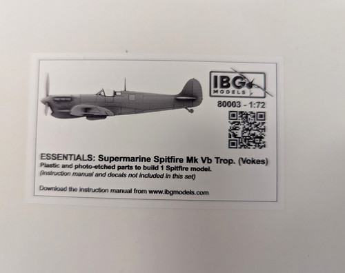 Ibg 80003 spitfire mk - -,