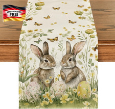 Kaninchen Blumen Ostereier