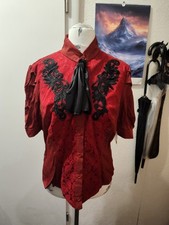 Dracula Clothing Gothic Bluse