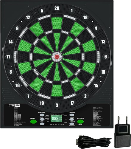 Elektronische dartscheibe mit - elektronische,