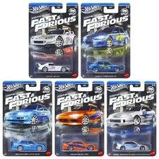 Hot Wheels Silver Series Fast & Furious Graphic Remix Set 5Cars S2000, Jetta