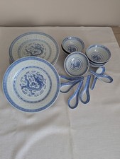 Vintage Asiatische Geschirr Drachenmotiv