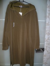 Kleid khaki Modal feiner Stoff