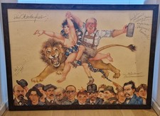 Oktoberfest Plakat von Michael Mathias Prechtl (1985), Gerahmt