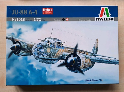 Italeri 4 flugzeug - italeri, ju-88
