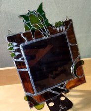 Kleiner Drachenspiegel, Wandspiegel, Dekospiegel [Handgemacht]