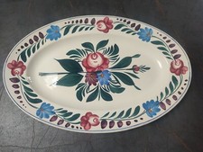 Utzschneider&Cie Sarreguemines Servierplatte mit Forêt Vosges Dekor