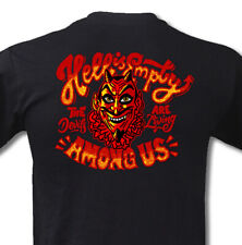 T-Shirt mit Devil Tattoo Biker Hot Rod Rockabilly 50s Retro Chopper Prints