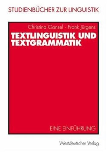 Textlinguistik und
